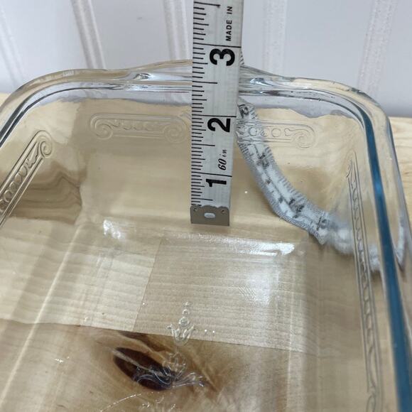 Fire King Sapphire Blue Philbe Depression Glass Loaf Pan MISSING LID GUC - Picture 6 of 7